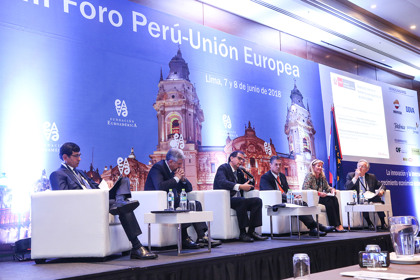 Ministro Ismodes en el Tercer Foro Perú - Unión Europea
